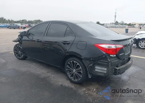 2016 Toyota Corolla S Plus z USA, uszkodzony, nr VIN 5YFBURHE9GP550640